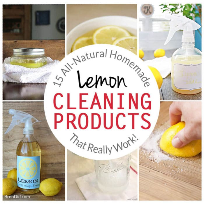 Best ideas about DIY Natural Cleaning Products
. Save or Pin 15 All Natural Homemade Lemon Cleaning Products That Now.