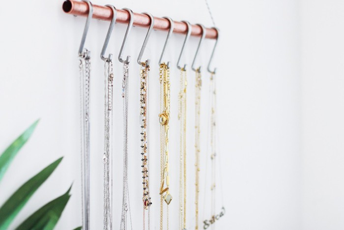 Best ideas about DIY Necklace Display
. Save or Pin DIY Necklace Holder for the minimalist Now.