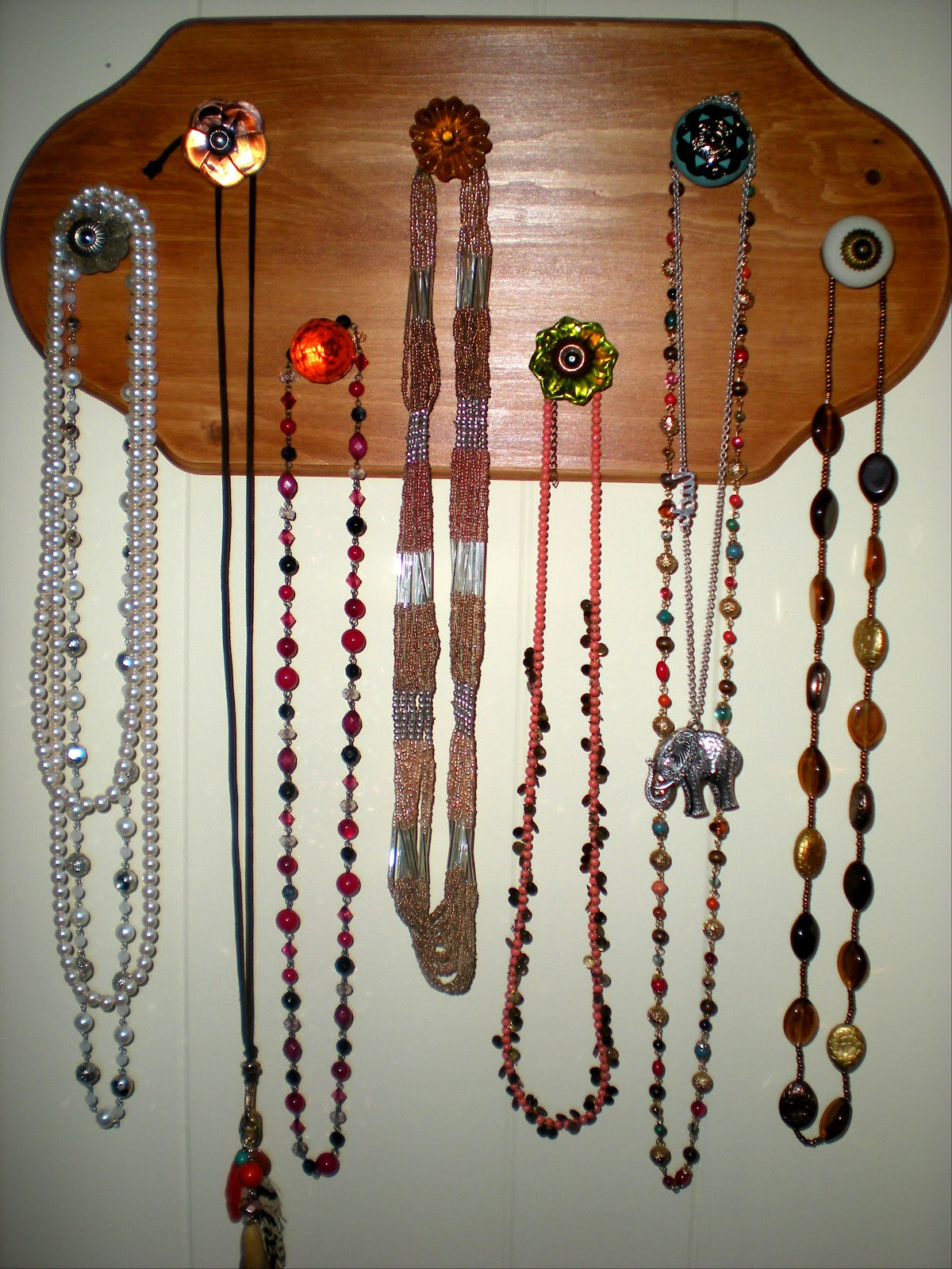 Best ideas about DIY Necklace Display
. Save or Pin lizLem0n DIY Unique Necklace Display Now.