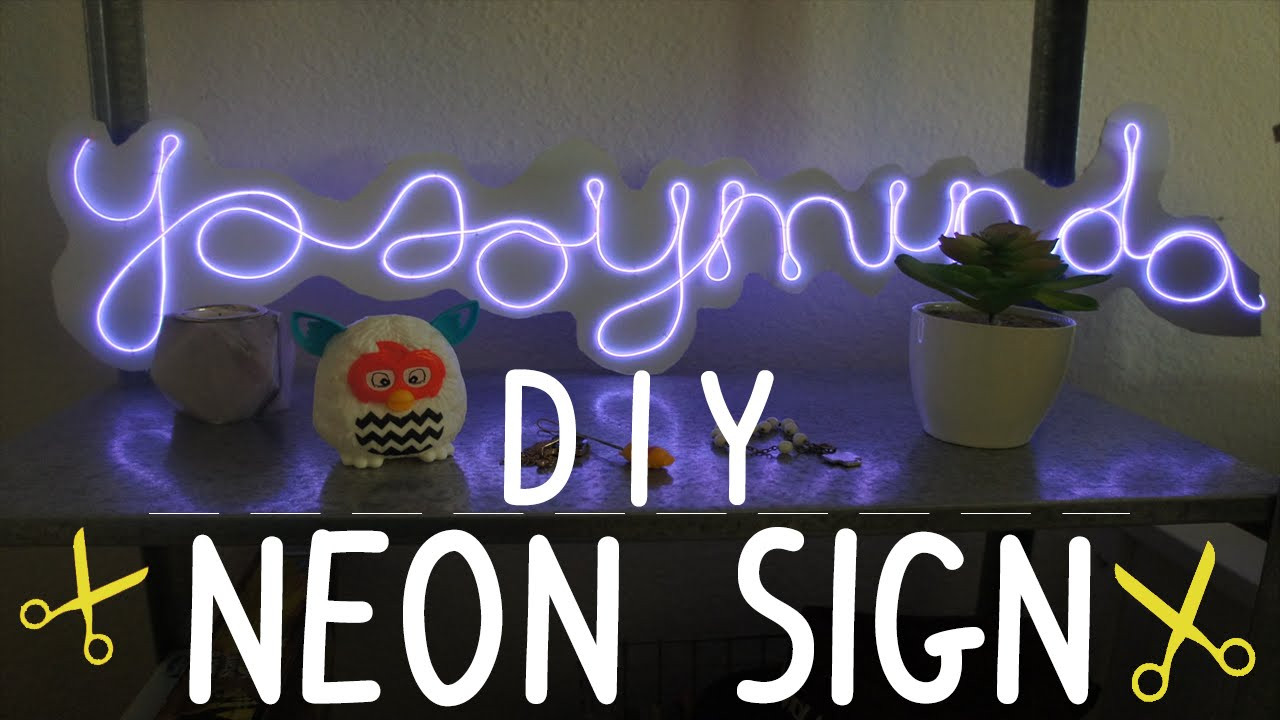 Best ideas about DIY Neon Sign
. Save or Pin DIY Now.