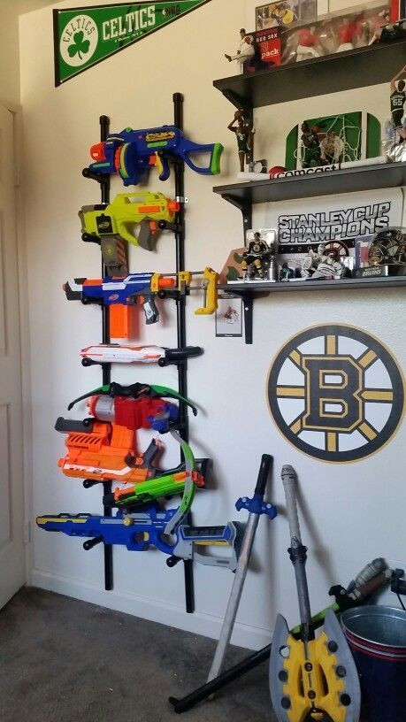 Best ideas about DIY Nerf Gun Rack
. Save or Pin Best 25 Nerf gun storage ideas on Pinterest Now.
