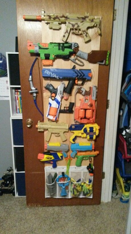 Best ideas about DIY Nerf Gun Rack
. Save or Pin Mark and I made Jacob a cool nerf gun storage diy Now.