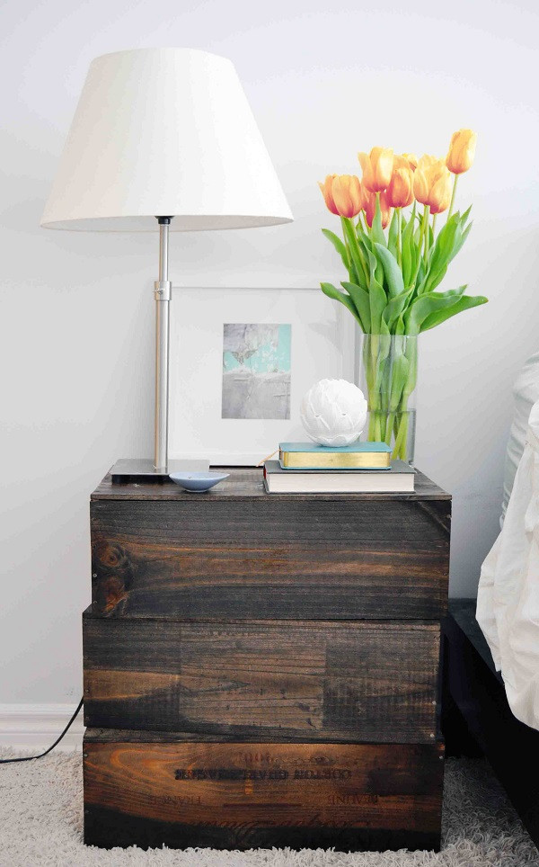Best ideas about DIY Night Stand
. Save or Pin DIY Nightstands For Your Bedroom Now.