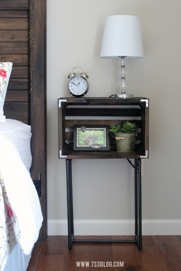 Best ideas about DIY Night Stand
. Save or Pin DIY Crate Nightstands Inspiration Made Simple Now.