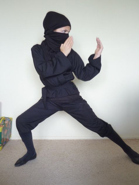 Best ideas about DIY Ninja Costume
. Save or Pin Halloween 2010 NINJA Now.