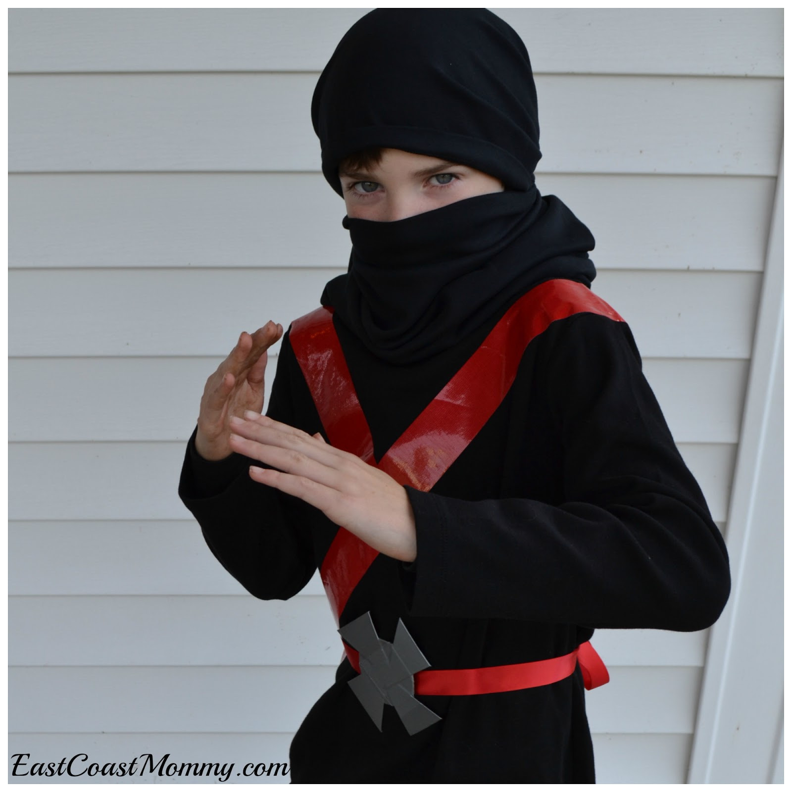 Best ideas about DIY Ninja Costume
. Save or Pin East Coast Mommy Easy Black Ninja Costume no sewing Now.