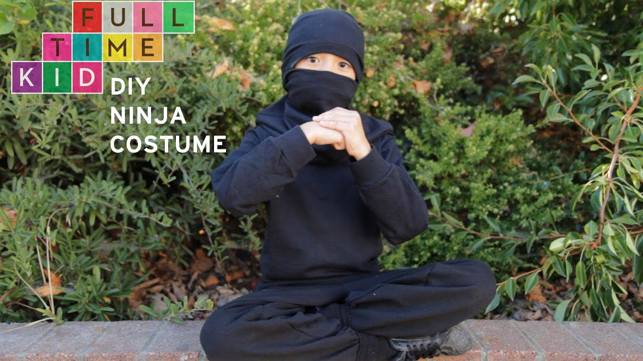 Best ideas about DIY Ninja Costume
. Save or Pin DIY Ninja Costume Full Time Kid Now.