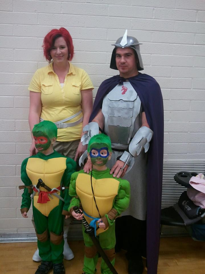 Best ideas about DIY Ninja Turtle Costume
. Save or Pin family TMNT Halloween Costumes Now.