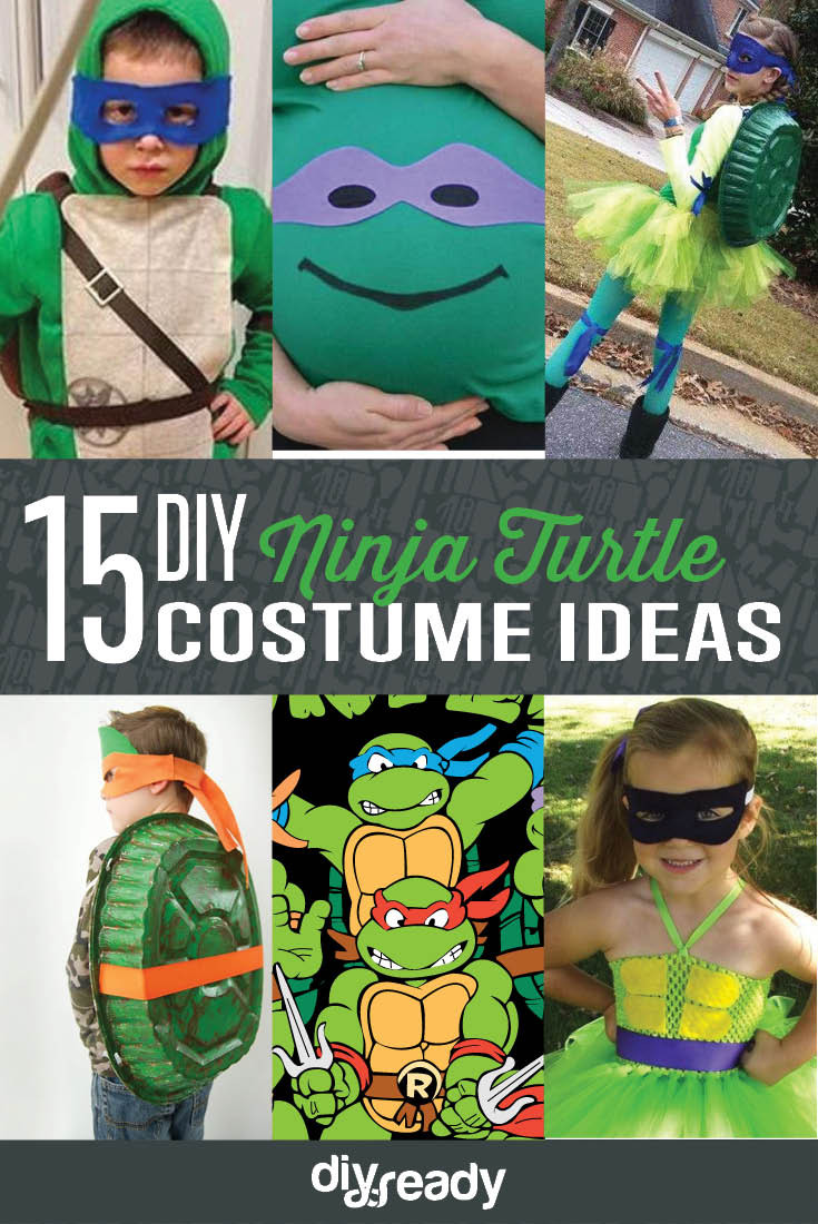 Best ideas about DIY Ninja Turtle Costume
. Save or Pin 15 DIY Ninja Turtle Costume Ideas Cowabunga DIY Ready Now.