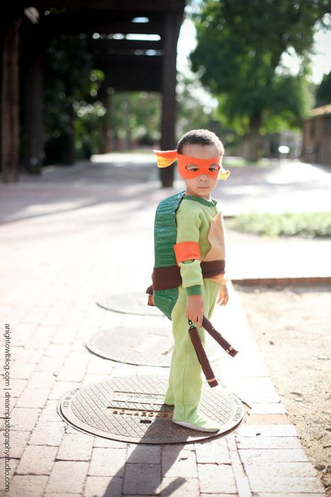 Best ideas about DIY Ninja Turtle Costume
. Save or Pin 75 Homemade Halloween Costumes for Kids Easy DIY Kids Now.