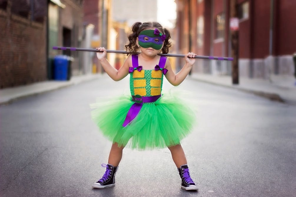 Best ideas about DIY Ninja Turtle Costume With Tutu
. Save or Pin Superhero Tutu Costumes For Kids Now.