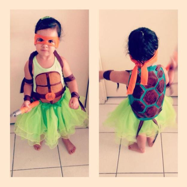 Best ideas about DIY Ninja Turtle Costume With Tutu
. Save or Pin 15 DIY Ninja Turtle Costume Ideas Cowabunga DIY Ready Now.