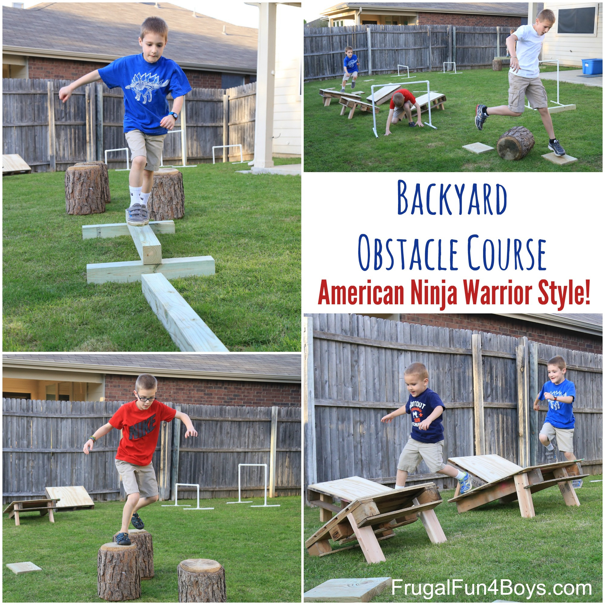 Best ideas about DIY Ninja Warrior Course
. Save or Pin DIY American Ninja Warrior Backyard Obstacle Course Now.