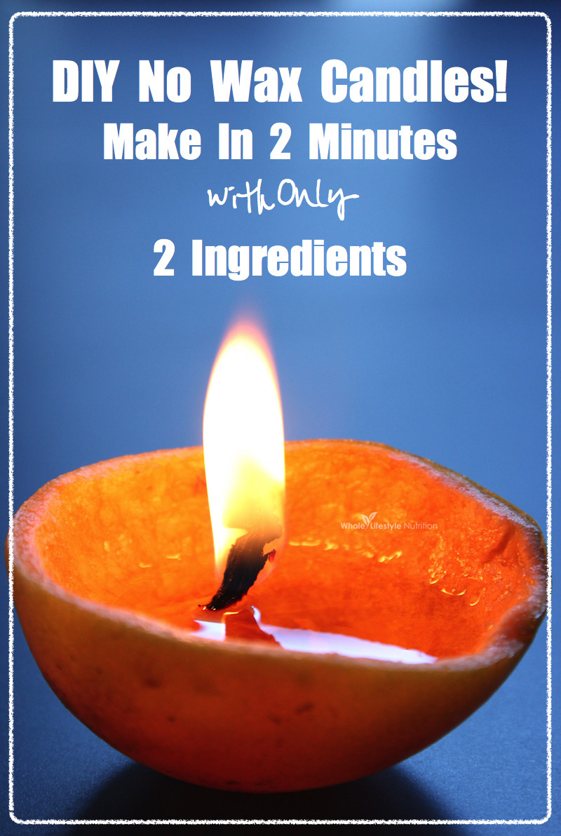 Best ideas about DIY No Wax Candle
. Save or Pin 2 Ingre nts 2 Minutes To Make DIY No Wax Candles Now.