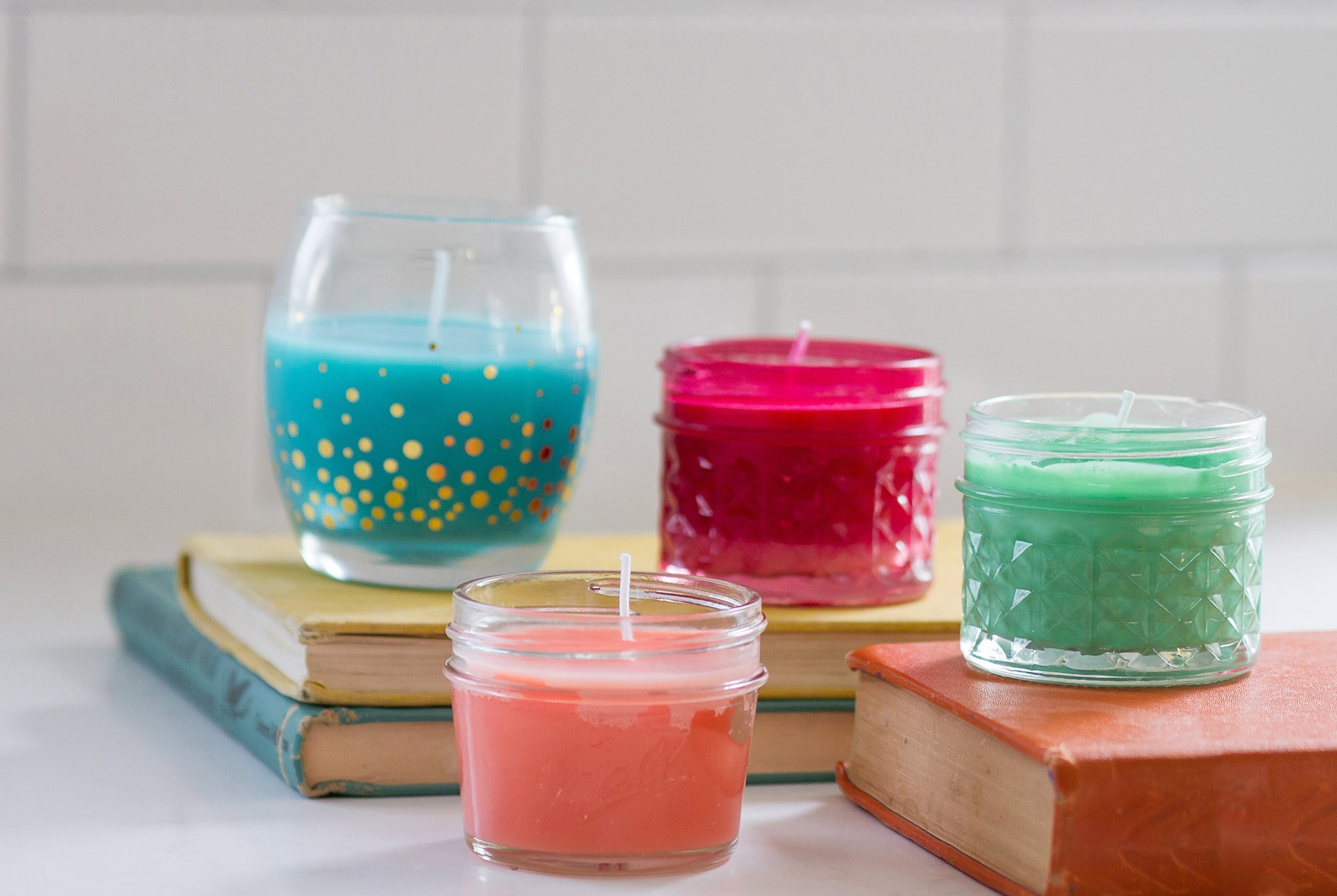 Best ideas about DIY No Wax Candle
. Save or Pin colorful quick and easy DIY no wax candles tutorial Now.