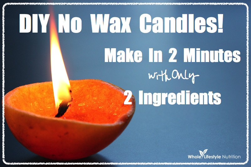 Best ideas about DIY No Wax Candle
. Save or Pin 2 Ingre nts 2 Minutes To Make DIY No Wax Candles Now.