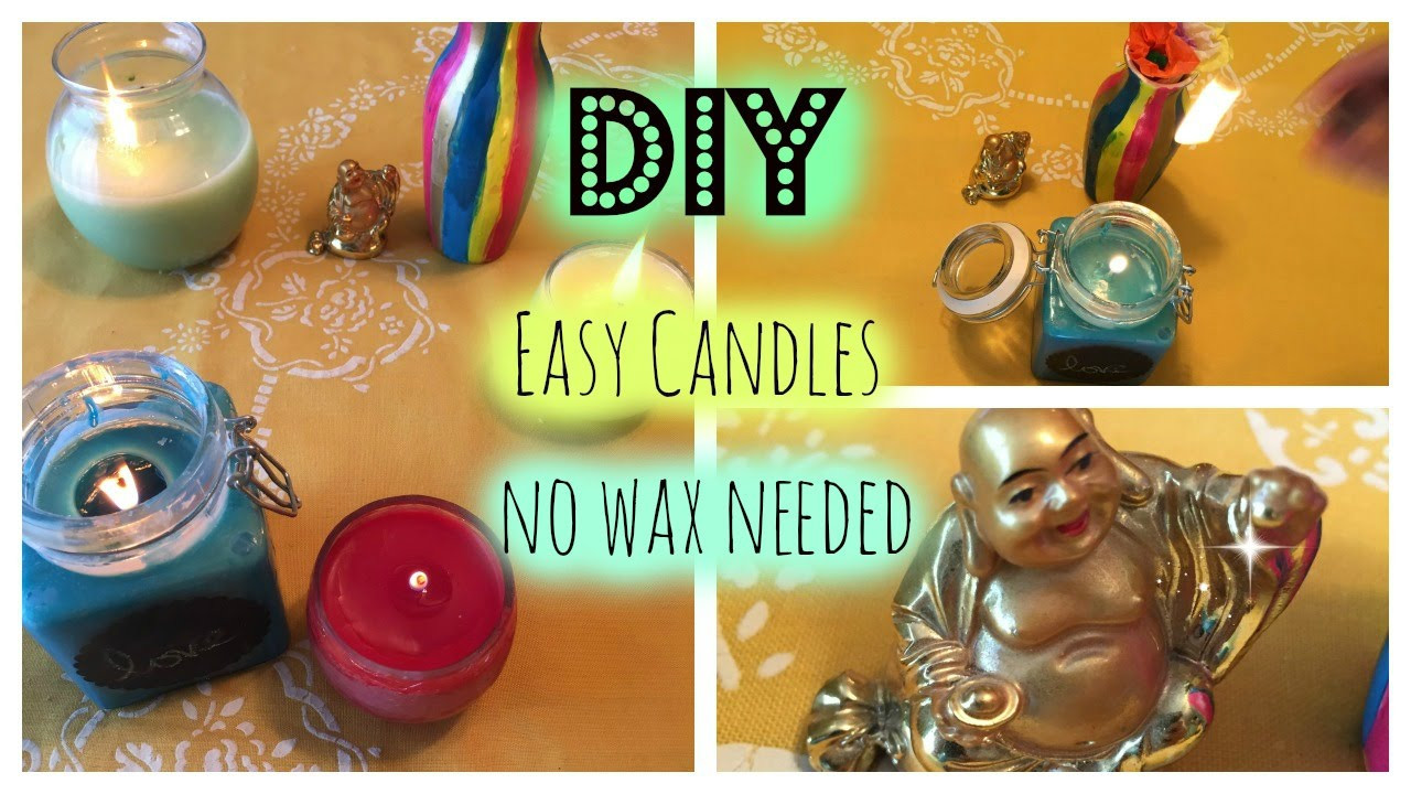Best ideas about DIY No Wax Candle
. Save or Pin DIY EASY CANDLES NO WAX NEEDED Now.