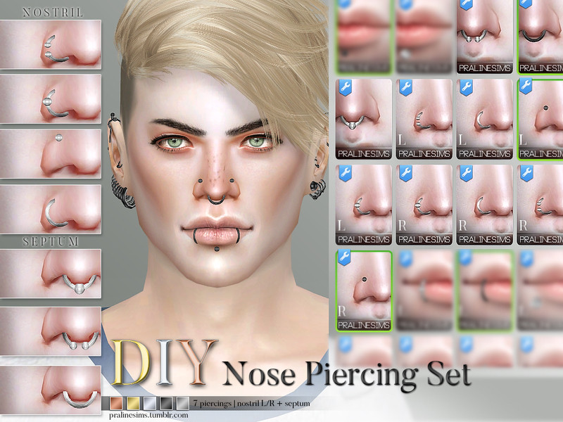 Best ideas about DIY Nose Piercings
. Save or Pin Pralinesims DIY Nose Piercing Set Now.