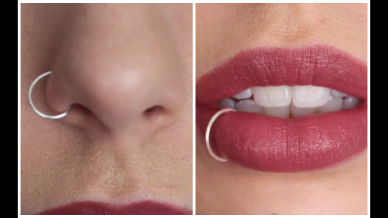 Best ideas about DIY Nose Piercings
. Save or Pin DIY Fake Nose Lip Ring Now.