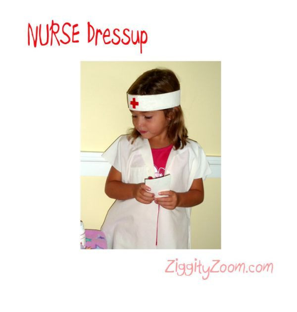 Best ideas about DIY Nurse Costume
. Save or Pin Easy Nurse Costume or Doctor Costume to Make Now.