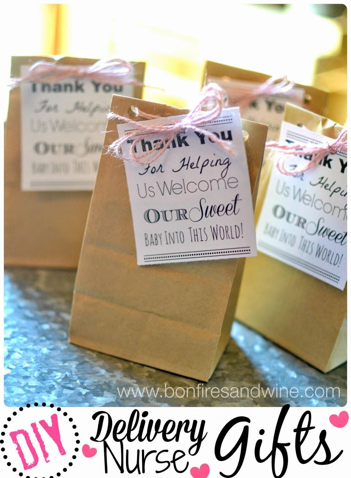 Best ideas about DIY Nurses Week Gift Ideas
. Save or Pin Bonfires and Wine DIY Labor & Delivery Nurse Gifts Now.