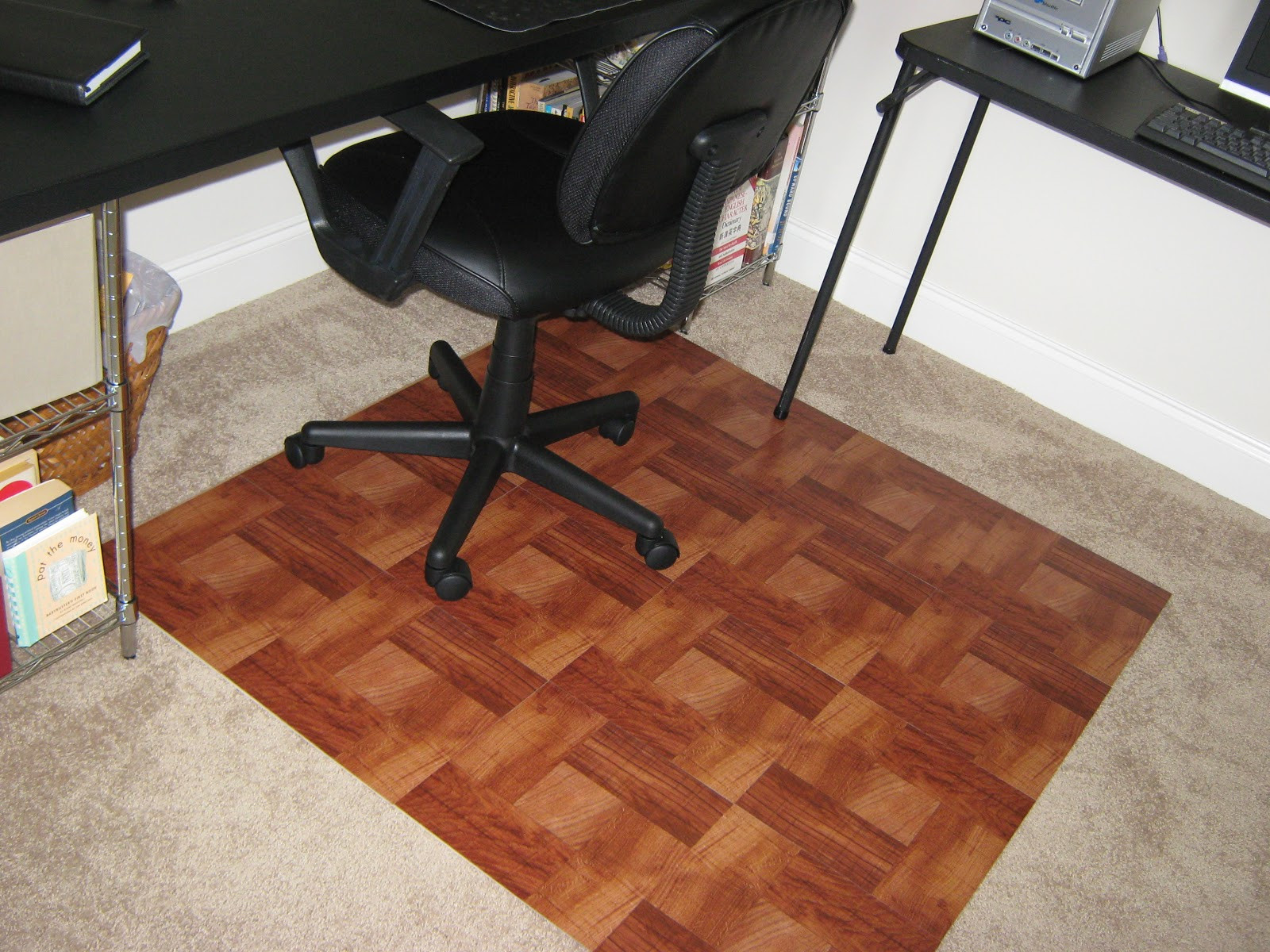 Best ideas about DIY Office Chair Mat
. Save or Pin Fake It Frugal DIY "Wooden" fice Chair Mat Now.