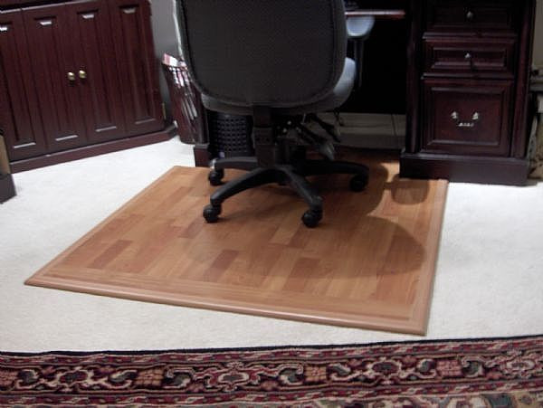 Best ideas about DIY Office Chair Mat
. Save or Pin How to make a hard surface desk mat for a desk chair on Now.