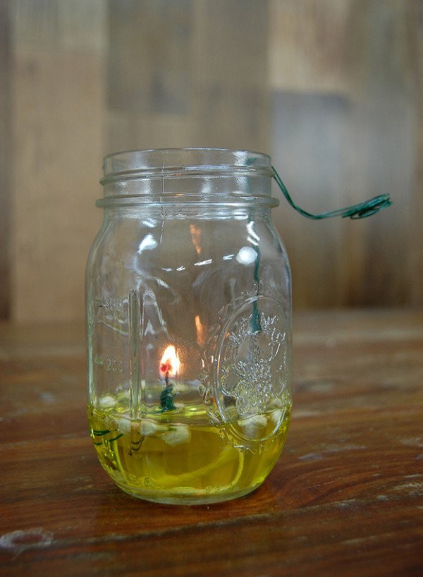 Best ideas about DIY Oil Lamp
. Save or Pin DIY Mason Jar Olive Oil Lamp step by step tutorial pics Now.