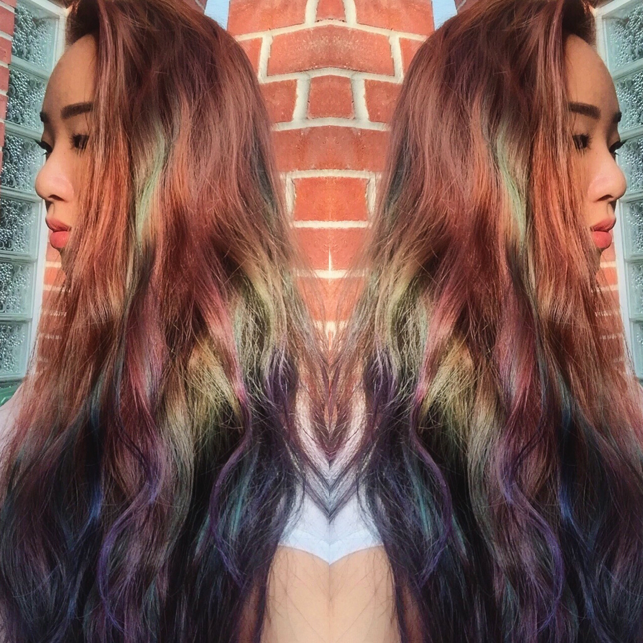 Best ideas about DIY Oil Slick Hair
. Save or Pin DIY oil slick hair FancyFollicles Now.