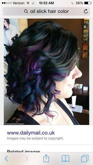 Best ideas about DIY Oil Slick Hair
. Save or Pin Oil slick hair Now.
