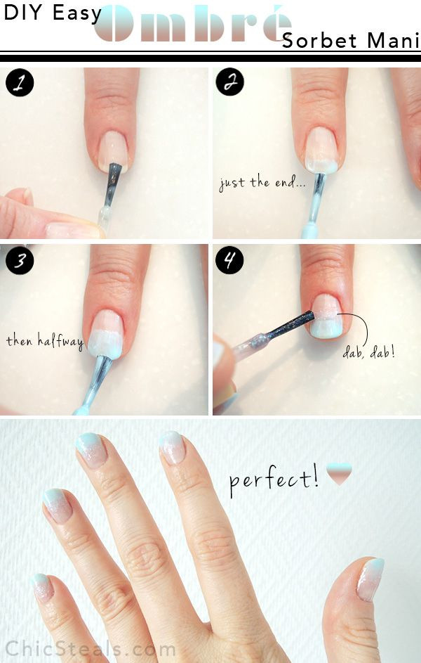 Best ideas about DIY Ombre Nails
. Save or Pin DIY Easy Ombre Sorbet Nail Art by ChicSteals Now.