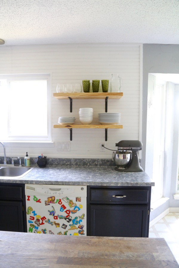 Best ideas about DIY Open Shelves Kitchen
. Save or Pin Airy Looking DIY Kitchen Open Shelving Shelterness Now.