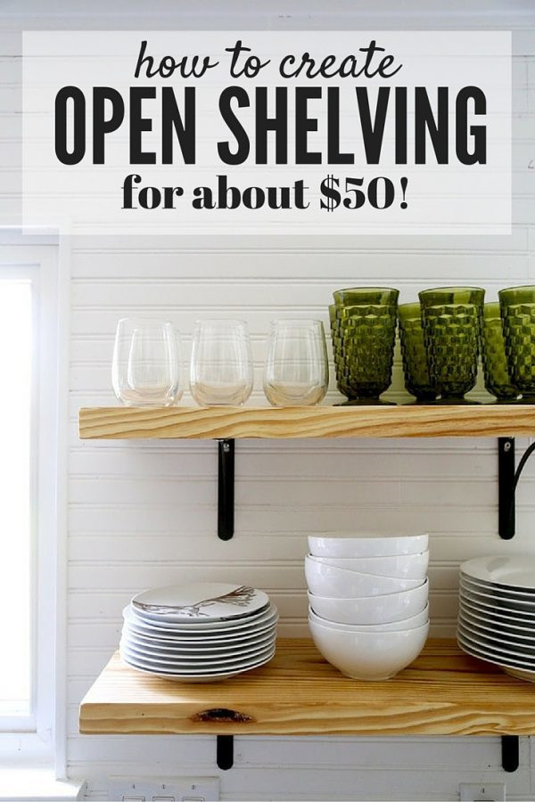 Best ideas about DIY Open Shelves Kitchen
. Save or Pin DIY Open Shelving A Quick Tutorial Love & Renovations Now.