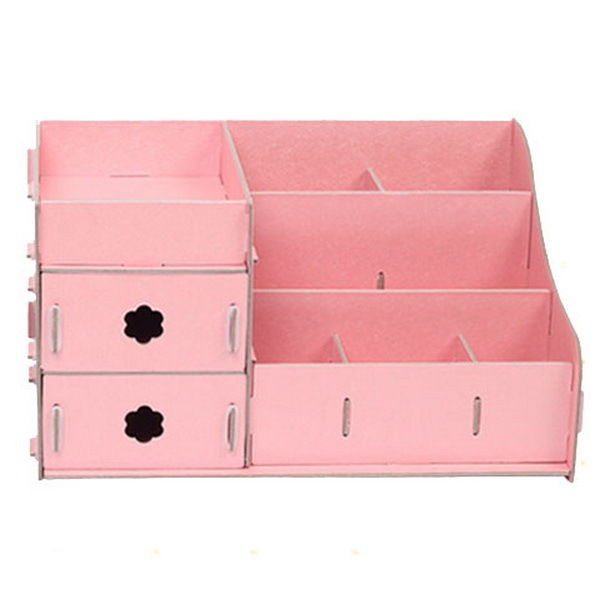 Best ideas about DIY Organization Boxes
. Save or Pin Pink DIY Cardboard Storage Box Desk Decor Makeup Cosmetic Now.