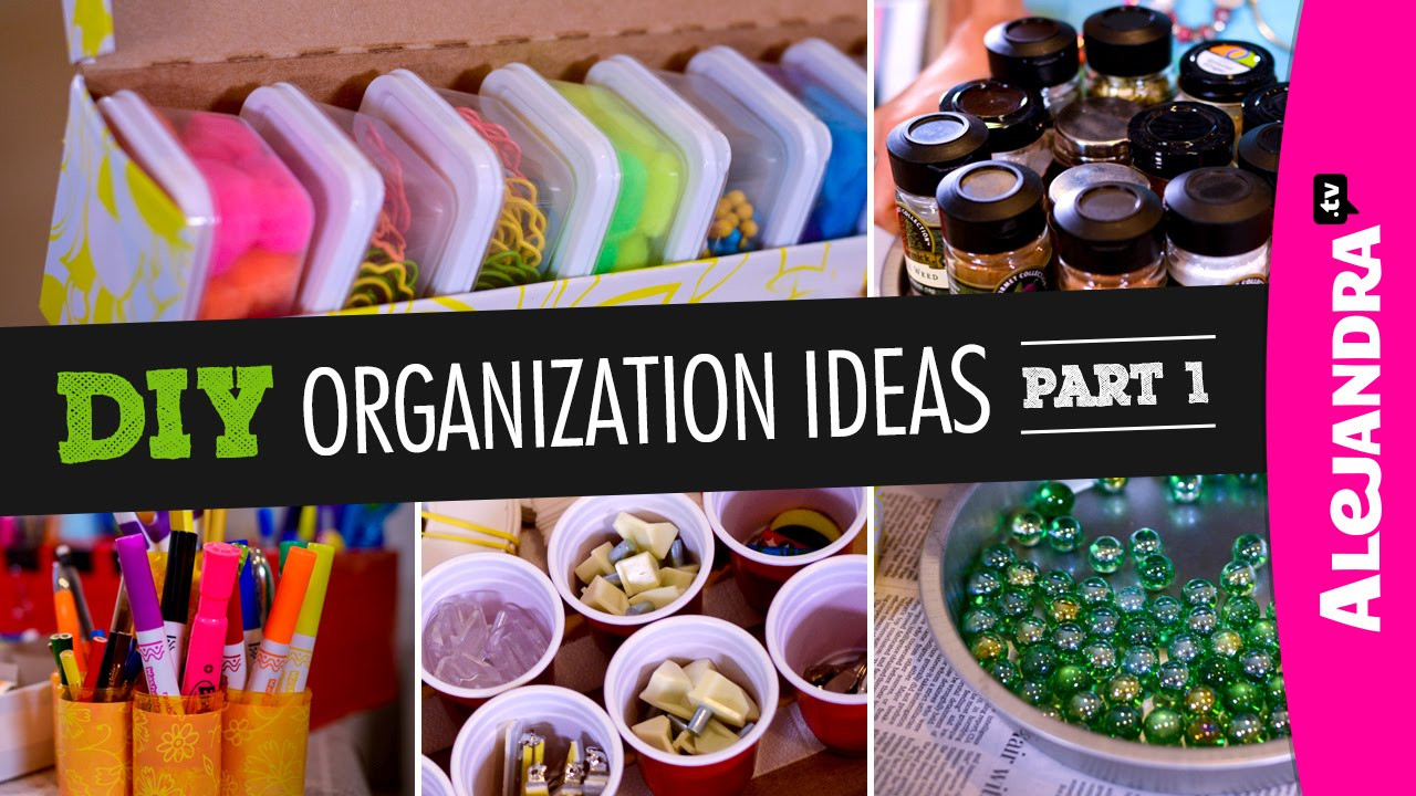 Best ideas about DIY Organizing Projects
. Save or Pin DIY Organization Ideas Part 1 Now.