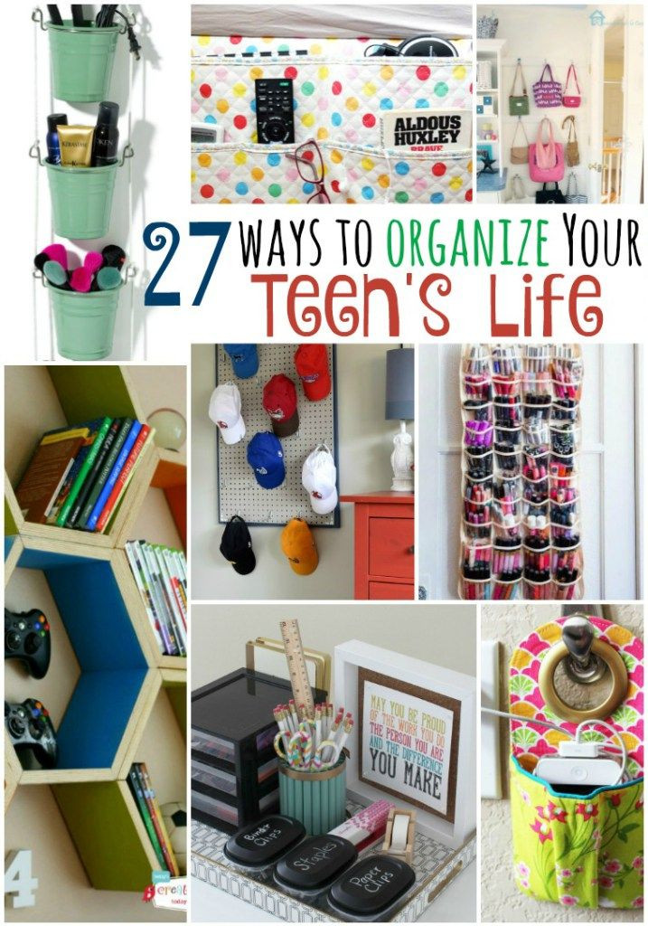 Best ideas about DIY Organizing Your Room
. Save or Pin 27 Ways to Organize Your Teen s Life Now.