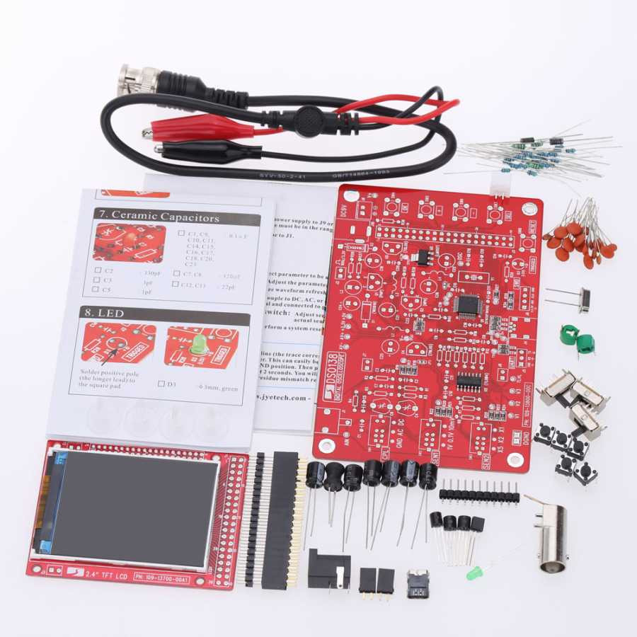 Best ideas about DIY Oscilloscope Kit
. Save or Pin Buy DSO138 DIY Oscilloscope Kit with cheap price Now.