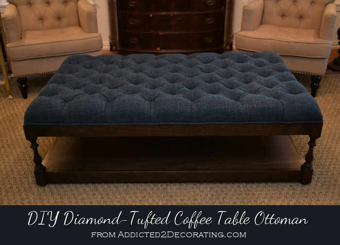 Best ideas about DIY Ottoman Coffee Table
. Save or Pin DIY Ottoman Coffee Table – FINISHED Now.