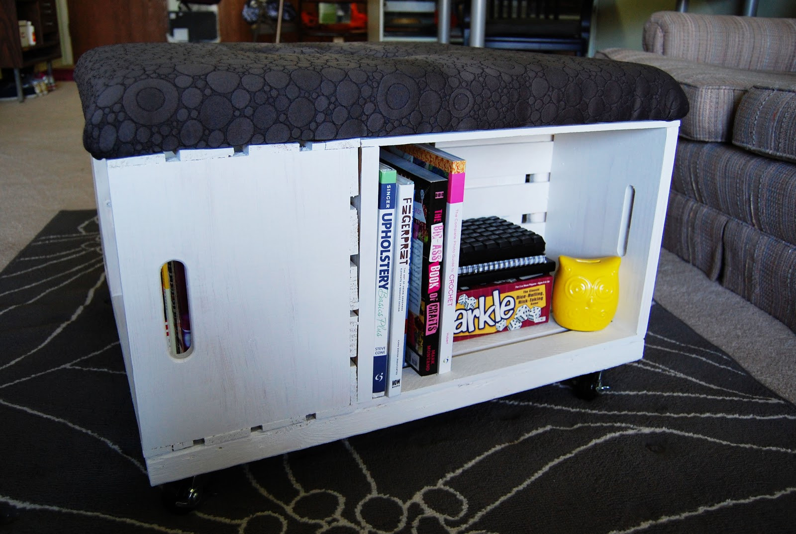 Best ideas about DIY Ottoman Storage
. Save or Pin mon makes things Storage Ottoman DIY Now.