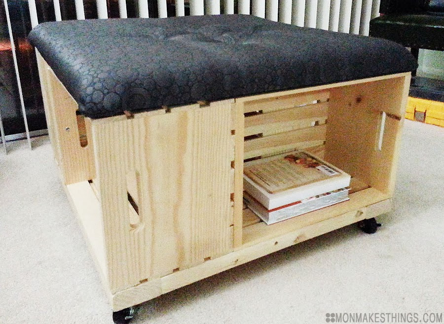 Best ideas about DIY Ottoman Storage
. Save or Pin mon makes things Storage Ottoman DIY Now.