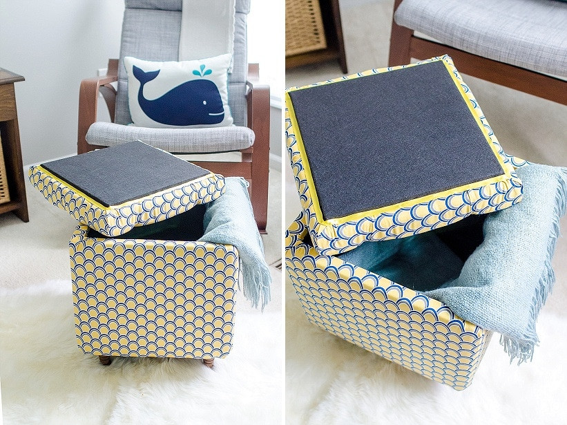 Best ideas about DIY Ottoman Storage
. Save or Pin DIY Tutorial How to Make a DIY Storage Ottoman Part 2 Now.