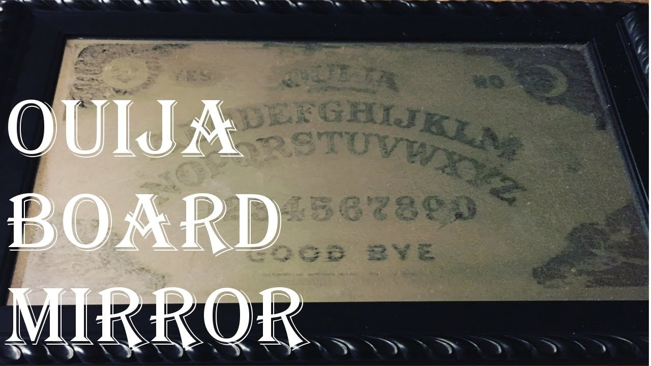 Best ideas about DIY Ouija Board
. Save or Pin How to DIY Spooky Ouija Board Mirror Diy Gothic Mirror Now.