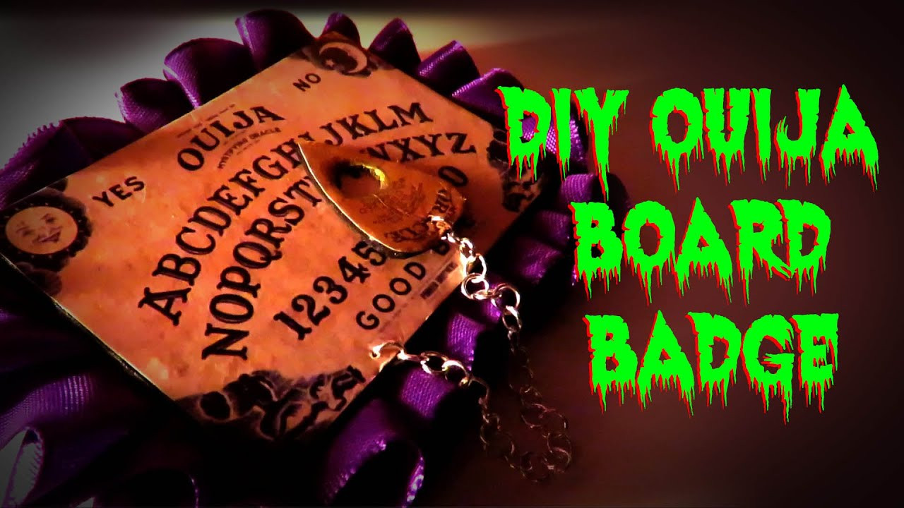Best ideas about DIY Ouija Board
. Save or Pin DIY Ouija Board Badge Brooch Digidoll Now.