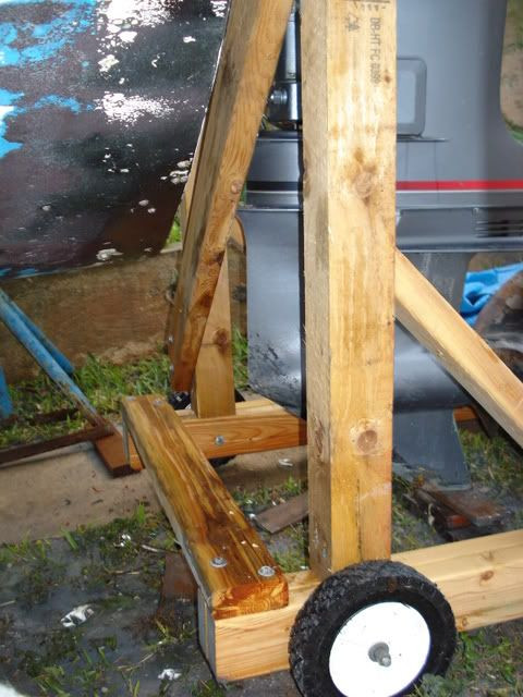 Best ideas about DIY Outboard Motor Stand
. Save or Pin DIY outboard stand The Hull Truth Boating and Now.