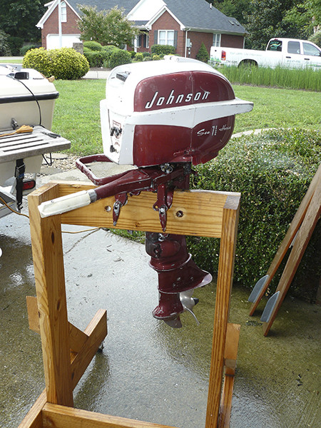 Best ideas about DIY Outboard Motor Stand
. Save or Pin DIY Outboard Stand w Page 2 iboats Boating Now.