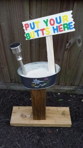 Best ideas about DIY Outdoor Ashtray
. Save or Pin Best 25 Outdoor ashtray ideas on Pinterest Now.