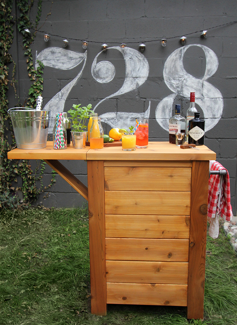 Best ideas about DIY Outdoor Bar
. Save or Pin DIY Outdoor Bar Merry Mag Storefront Life Now.