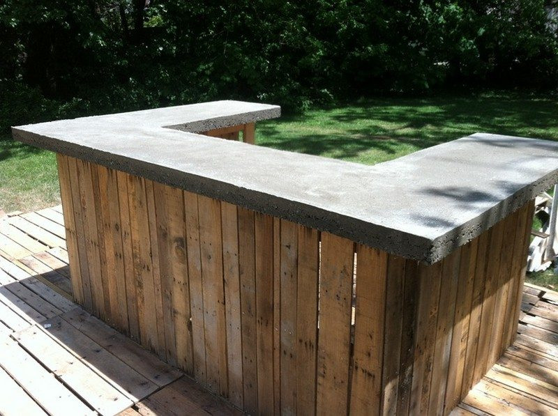Best ideas about DIY Outdoor Bar
. Save or Pin DIY Pallet Outdoor Bar and Stools – The Owner Builder Network Now.