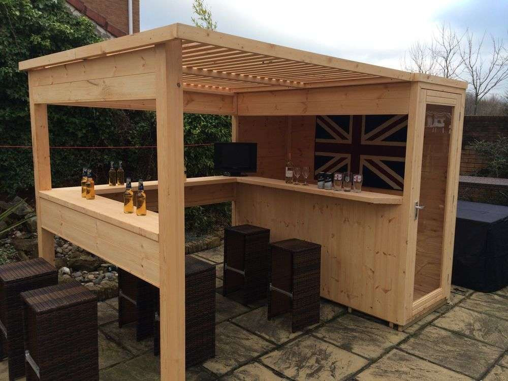Best ideas about DIY Outdoor Bar Plans
. Save or Pin DIY OUTDOOR BAR IDEAS 54 decoratoo Now.