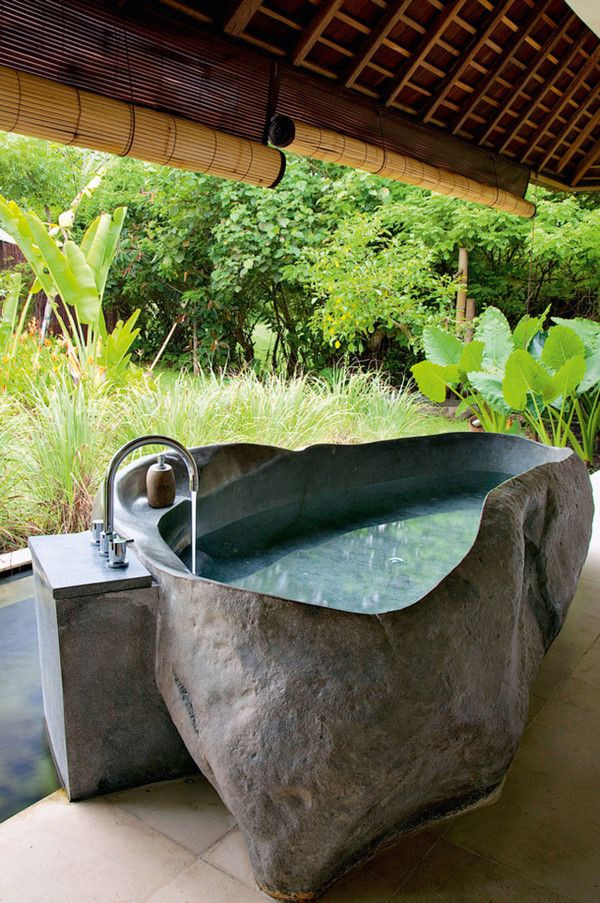 Best ideas about DIY Outdoor Bathroom
. Save or Pin Getting In Touch With Nature – Soothing Outdoor Bathroom Now.